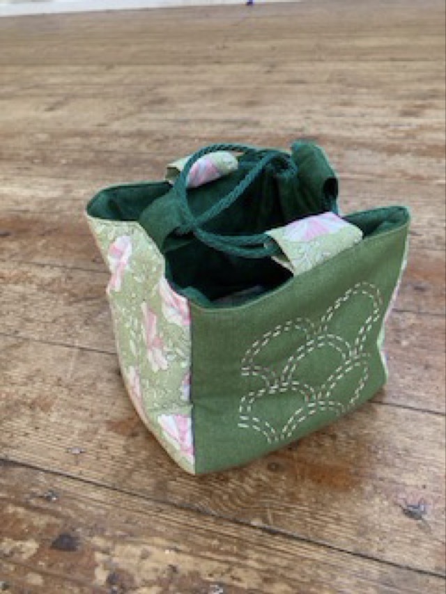 Ann C made this delightful rice bag.